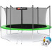 Купити Батут  Hop-Sport 14FT 427 см green із внутрішньою сіткою у Києві - фото №1